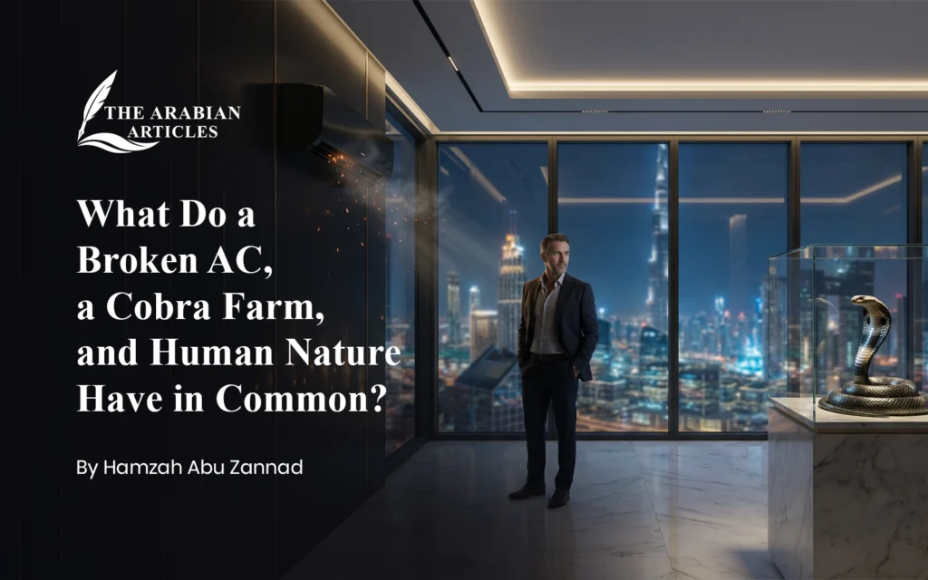 𝐖𝐡𝐚𝐭 𝐃𝐨 𝐚 𝐁𝐫𝐨𝐤𝐞𝐧 𝐀𝐂, 𝐚 𝐂𝐨𝐛𝐫𝐚 𝐅𝐚𝐫𝐦, 𝐚𝐧𝐝 𝐇𝐮𝐦𝐚𝐧 𝐍𝐚𝐭𝐮𝐫𝐞 𝐇𝐚𝐯𝐞 𝐢𝐧 𝐂𝐨𝐦𝐦𝐨𝐧?